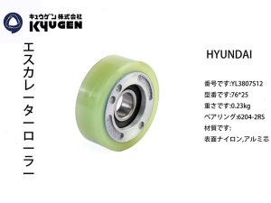 YL3807S12-HYUNDAI Escalator Roller